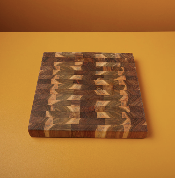 Teak End Grain Chopping Block L