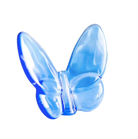 Crystal Butterfly Blue