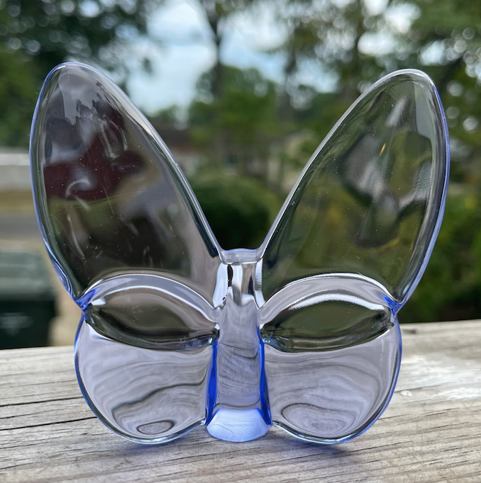 Crystal Butterfly Blue