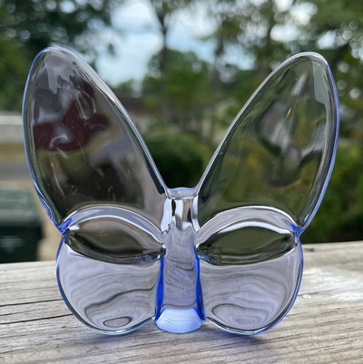 Crystal Butterfly Blue