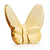 Crystal Butterfly Gold