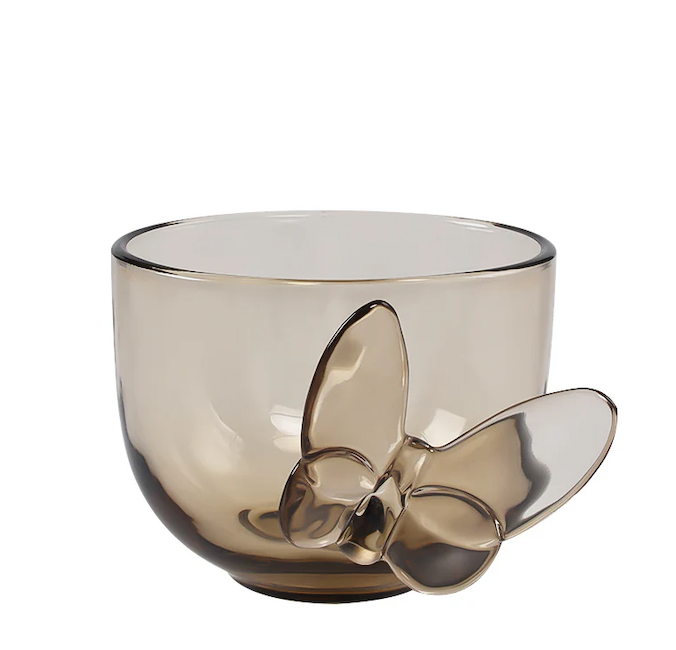 Butterfly Bowl in Amber