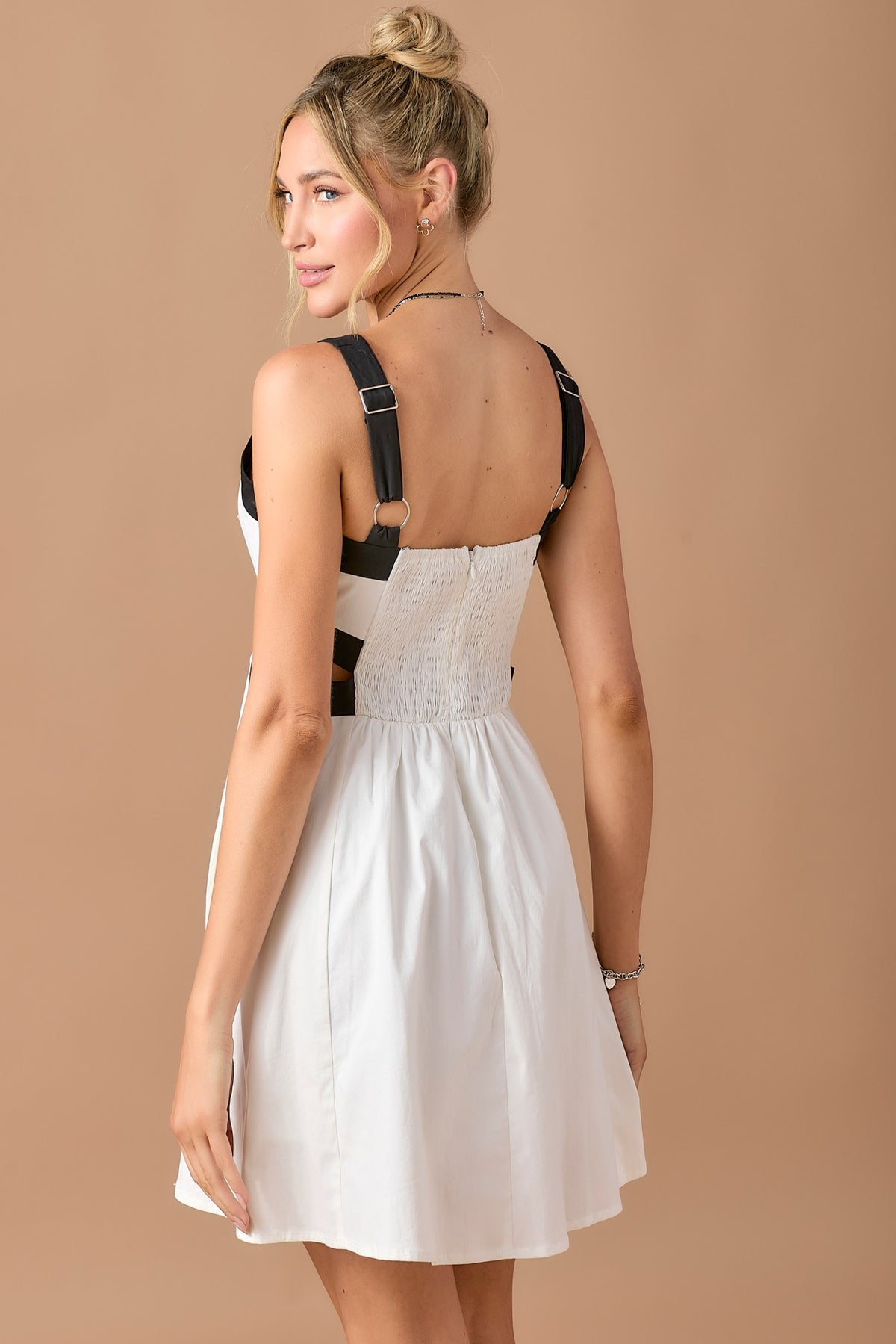 Naomi Dress White