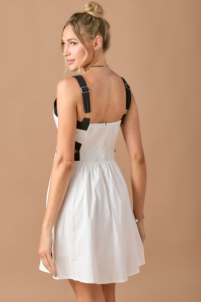 Naomi Dress White