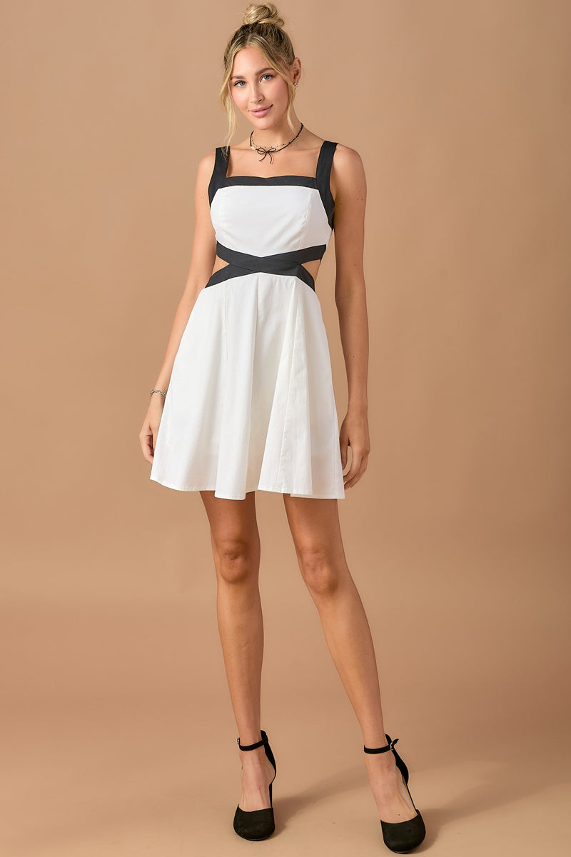 Naomi Dress White