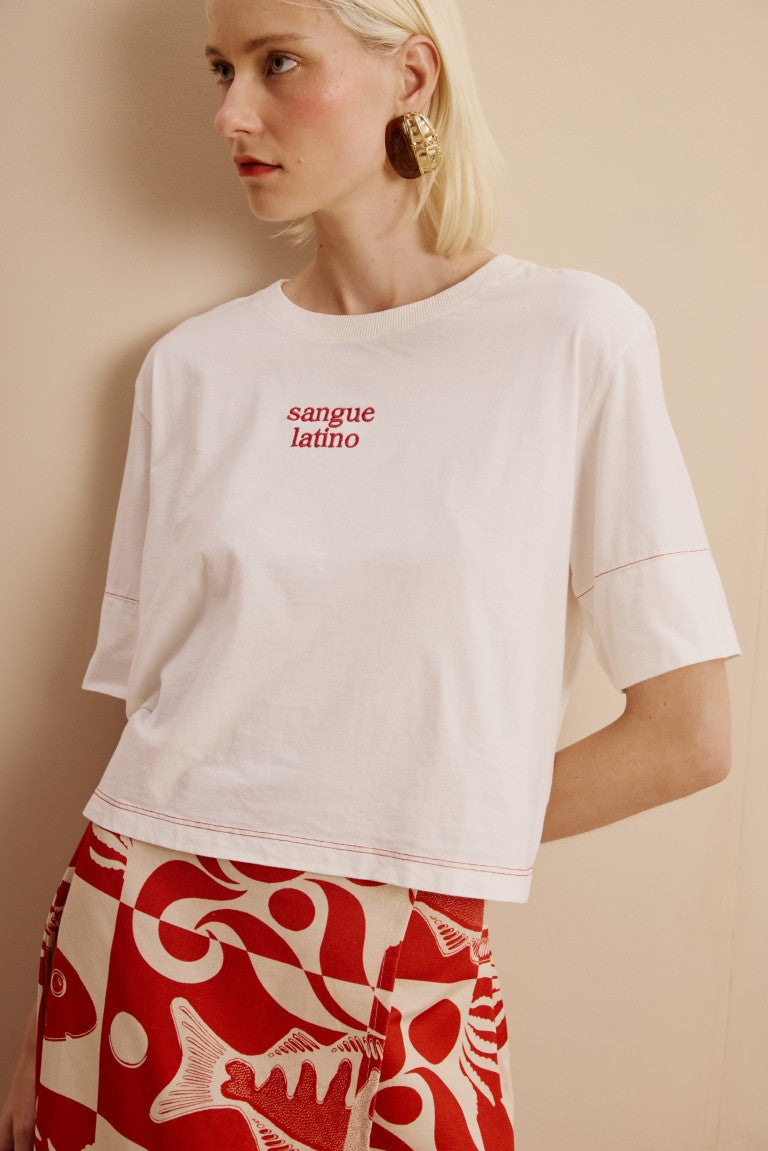 T-Shirt Beyhan Off White