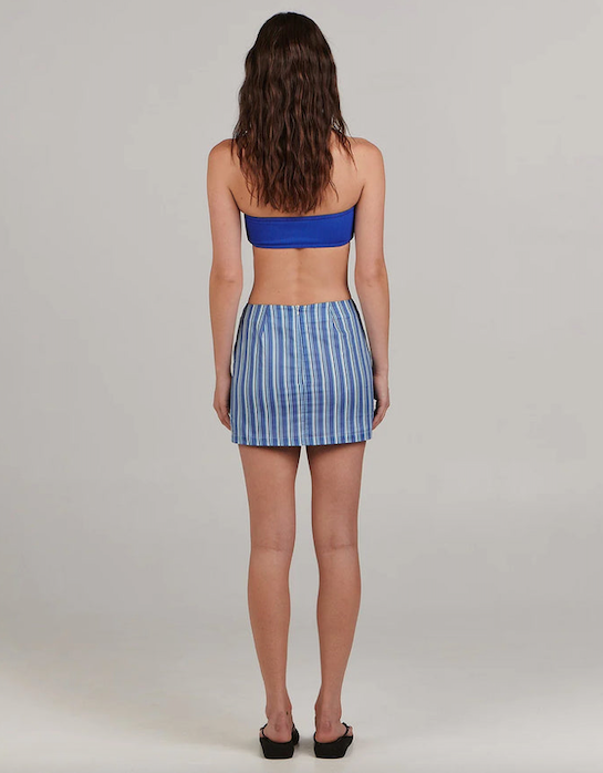Alicia Mini Skirt Sea Stripe