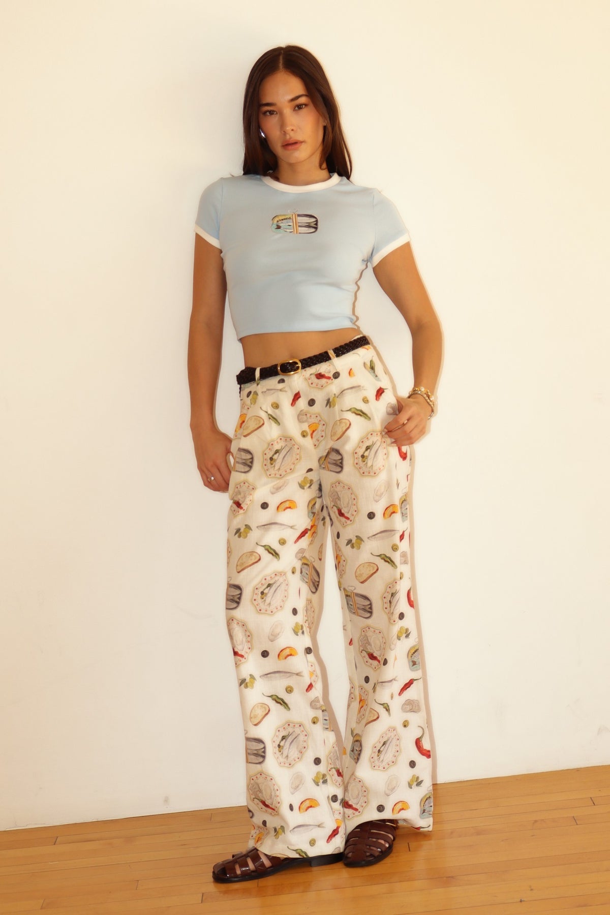 Luria Sardine Pant Cream Multi