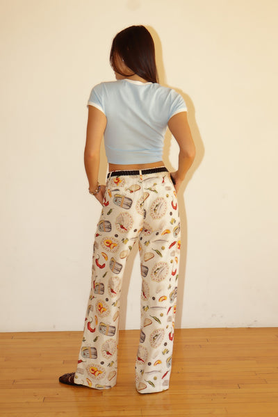 Luria Sardine Pant Cream Multi