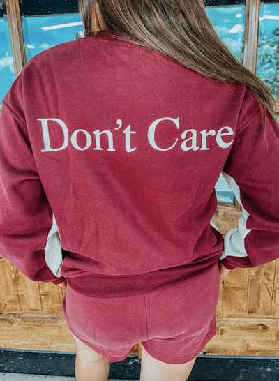 Dont Know Dont Care Cherry Coke Pullover Set