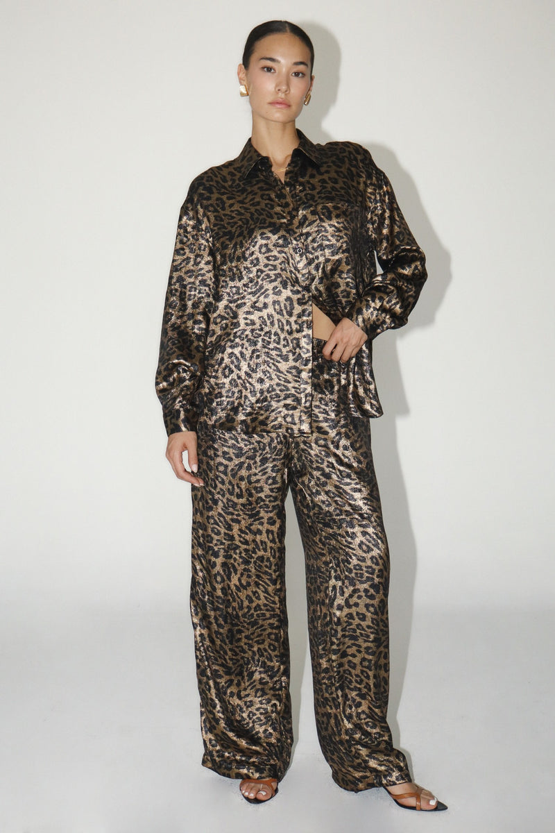 Luisa Set Leopard Black