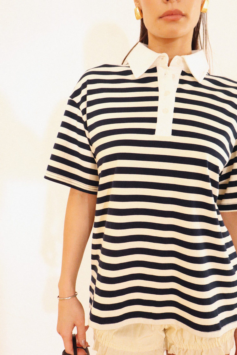 Cirady Shirt Stripe Navy