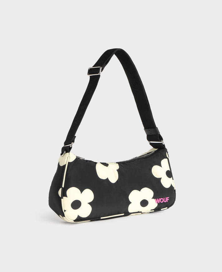 Night Daisy Shoulder Bag