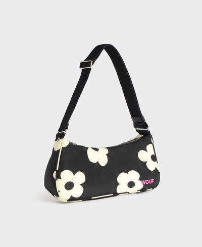 Night Daisy Shoulder Bag