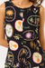 Sun Vest Black Multi
