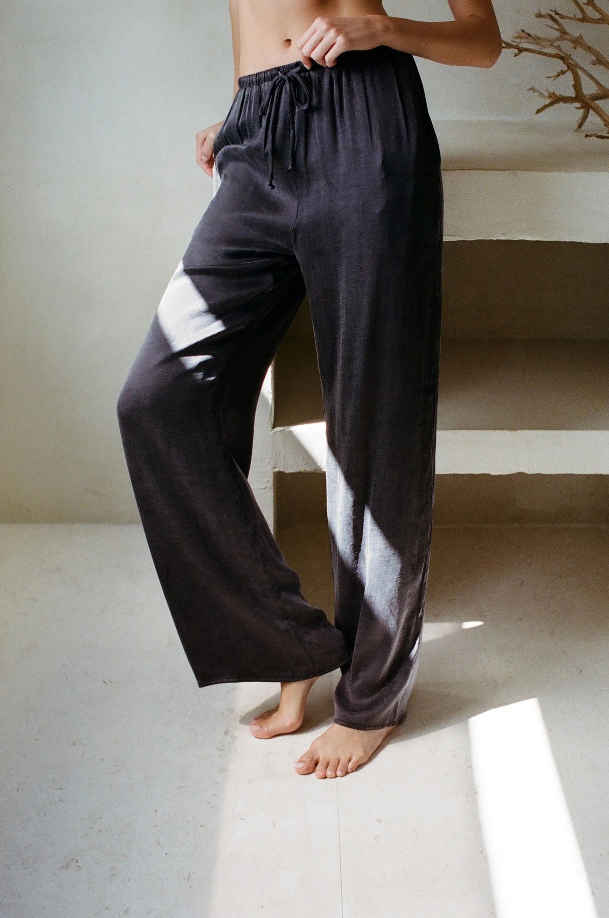 Delancey Pants Woven Black