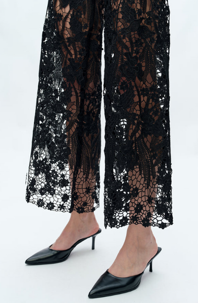 Frica Wide Leg Jean Black