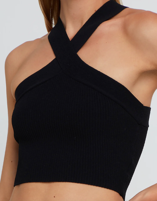 Luz Top Black