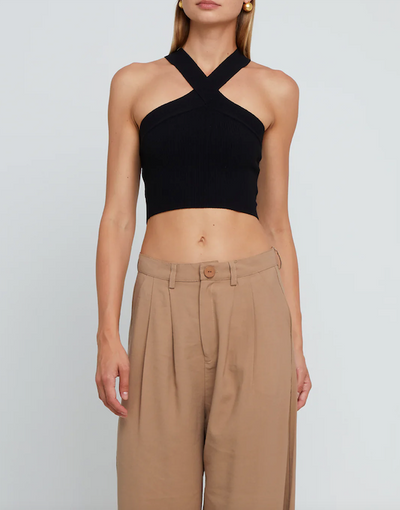 Luz Top Black