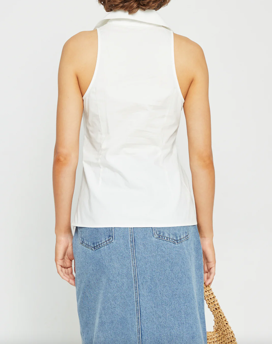 Elise Top White