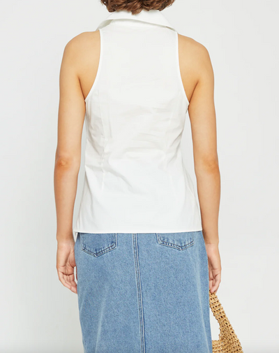 Elise Top White