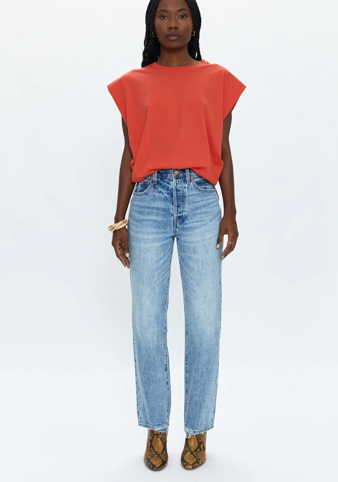 Cassie Super High Rise Straight