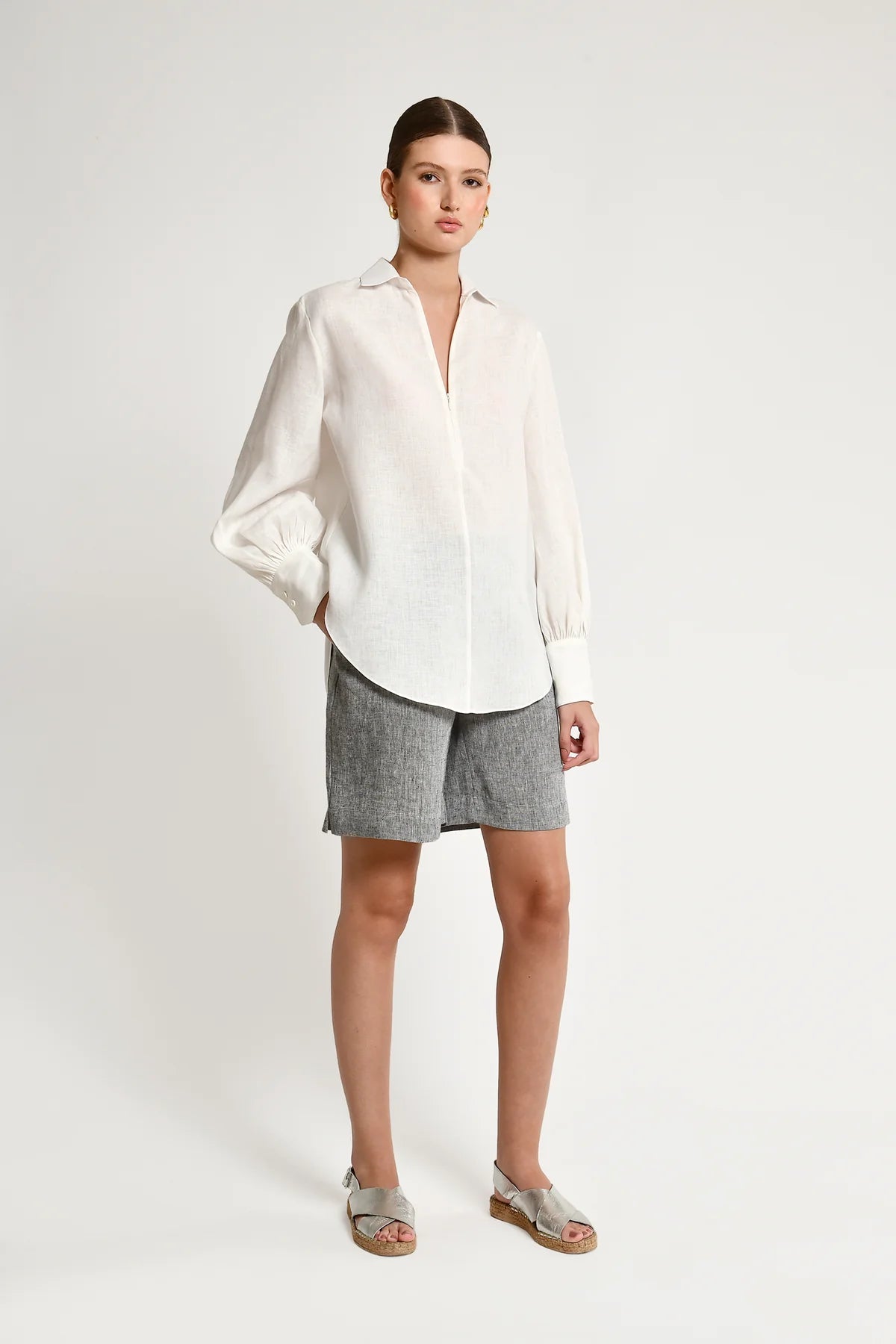 Nicoletta Blouse Ivory