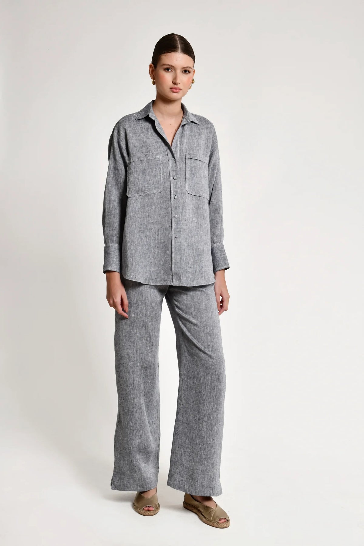 Leah Shirt Indigo