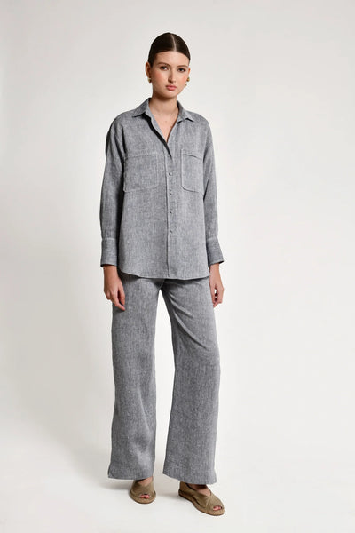 Leah Shirt Indigo