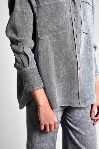 Leah Shirt Indigo