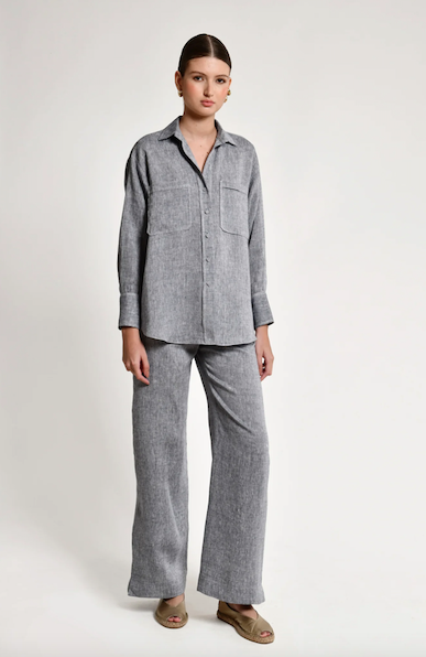 Leah Shirt Indigo