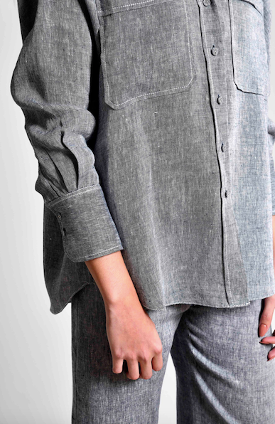 Leah Shirt Indigo