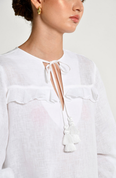 Charlotte Blouse White