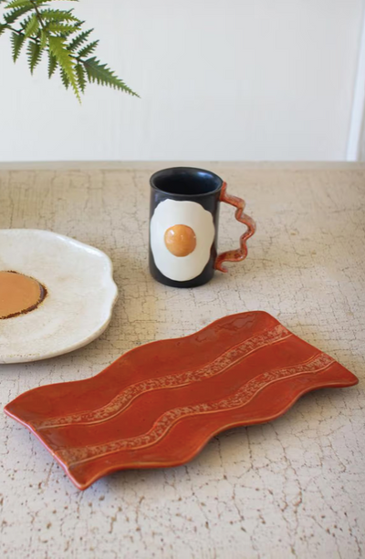 Ceramic Bacon Platter
