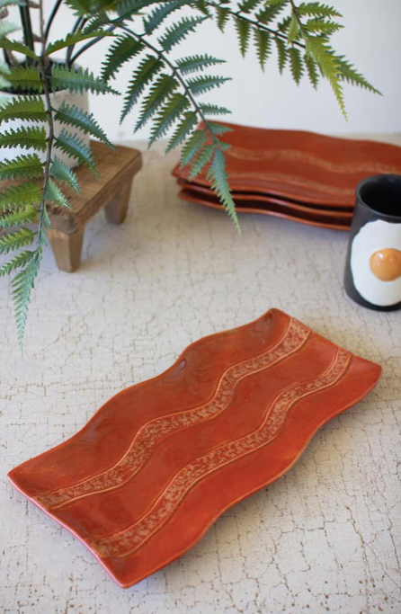 Ceramic Bacon Platter