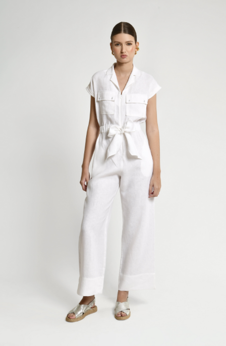 Rosario Jumpsuit White