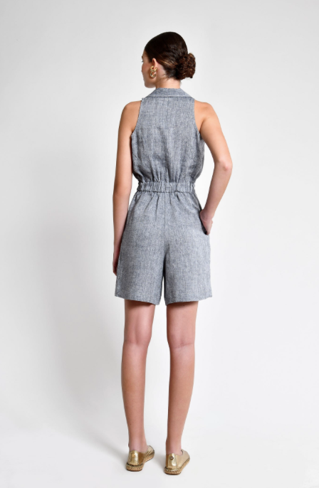 Oleta Romper Indigo