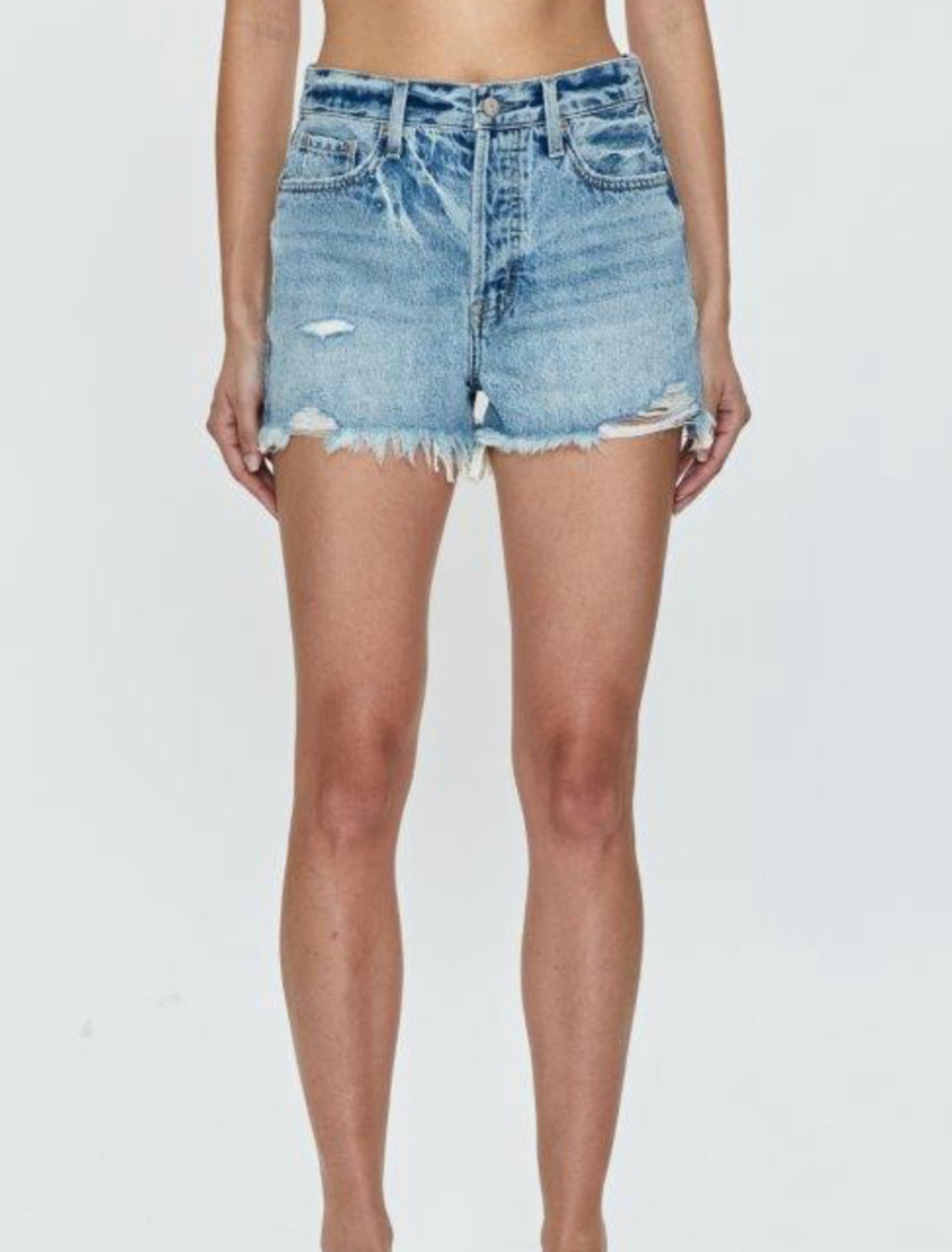 Nova High Rise Cut Off Short Garcon