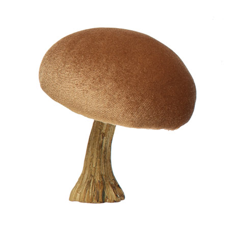 Velvet Mushroom with Resin Cream