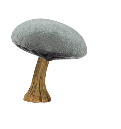 Velvet Mushroom with Resin Grey