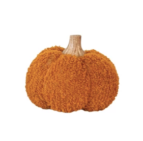 Velvet Pumpkin w Wood Orange