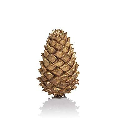 Golden Decorative Pine Cone