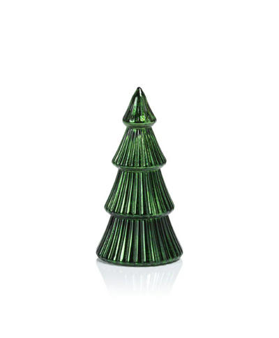 Led Ribbed Antique Tree Green