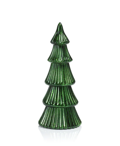 Led Ribbed Antique Tree Green