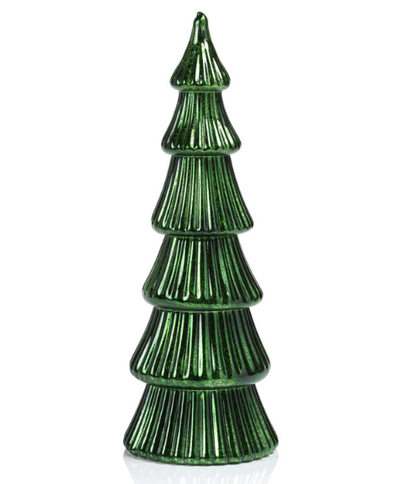 Led Ribbed Antique Tree Green