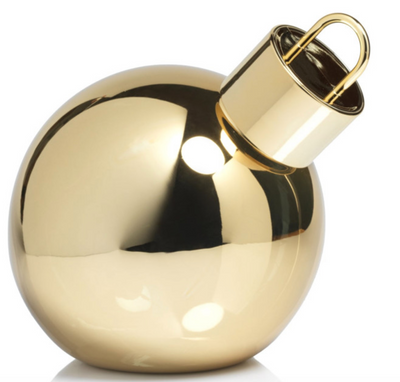 Led Gold Glass Oversized Ball