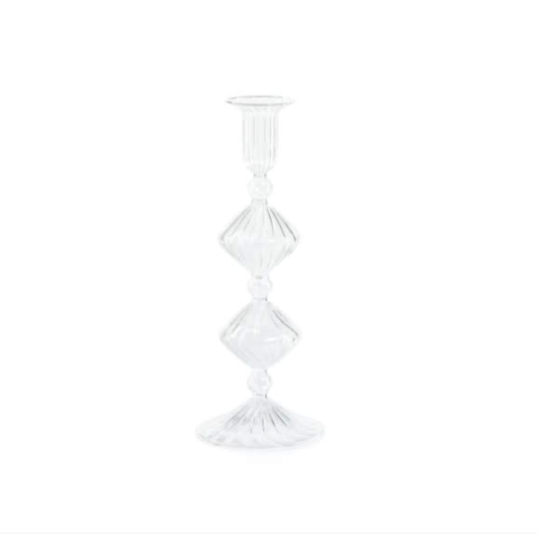 Candeliere Glass Taper Holder
