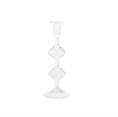Candeliere Glass Taper Holder