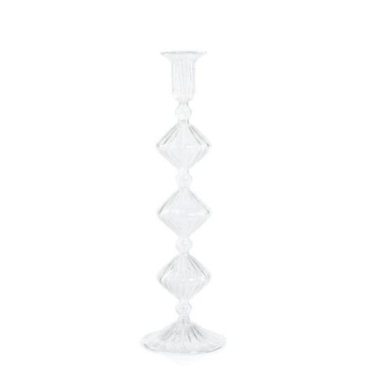 Candeliere Glass Taper Holder