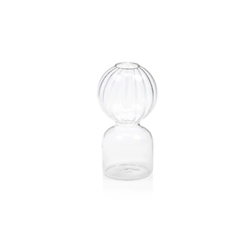 Ritz Single Stem Glass Vase Clear